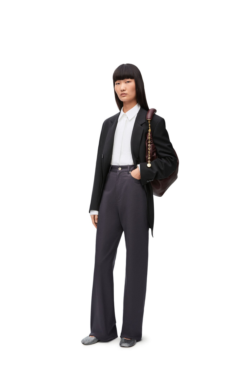 Loewe Double breasted jacket in mohair and wool outlook