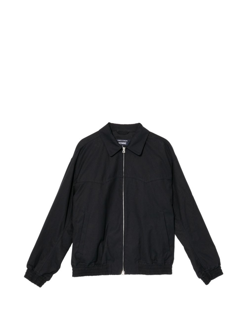 cotton zipped jacket 1