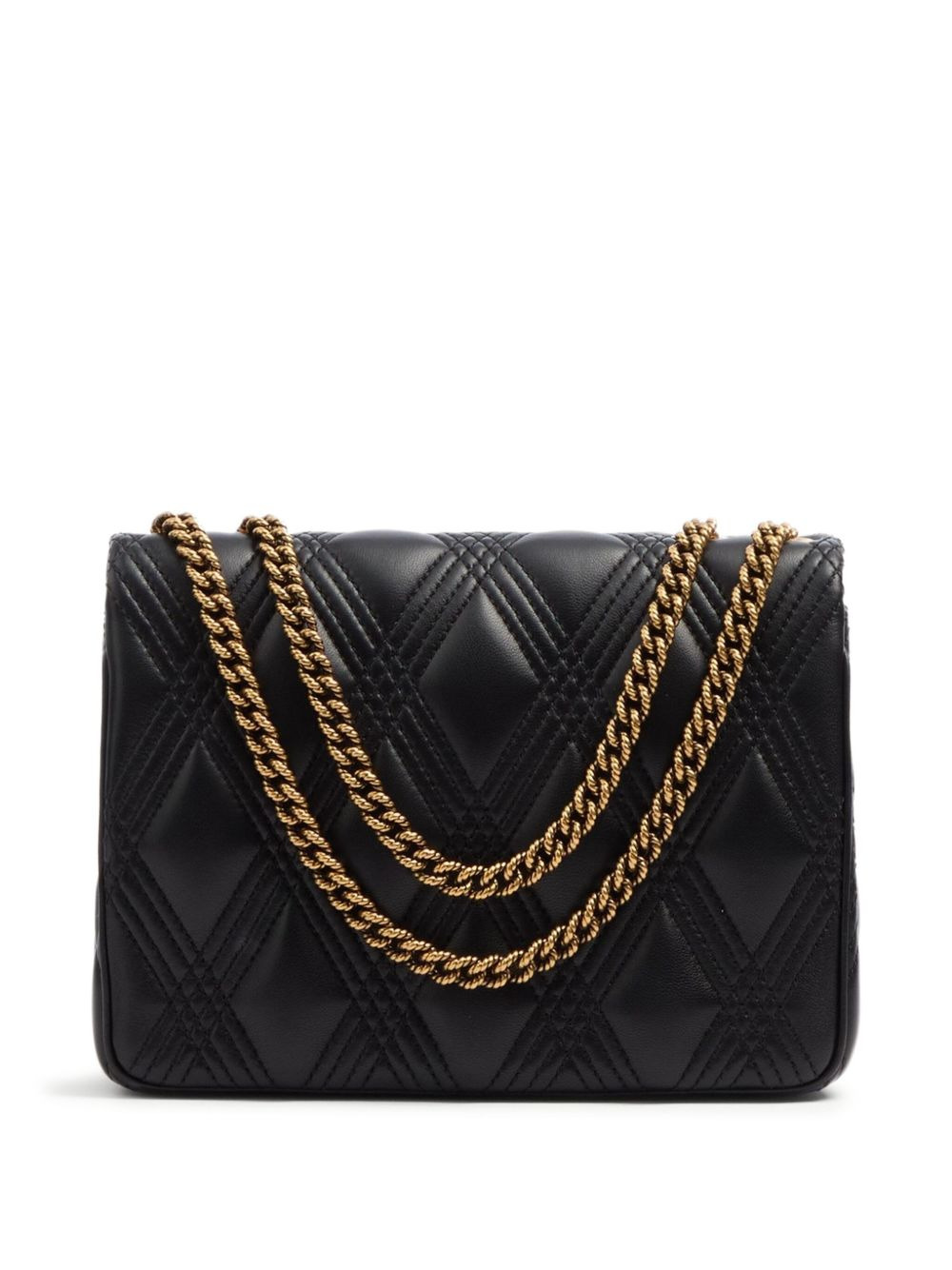 quilted leather shoulder bag - 3