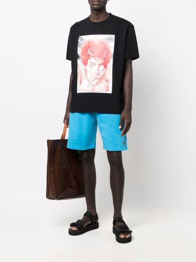 KENZO logo-patch bermuda shorts outlook