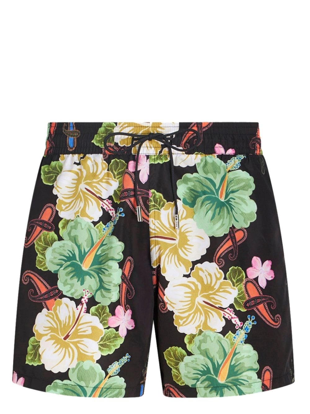 floral-print swim shorts - 1