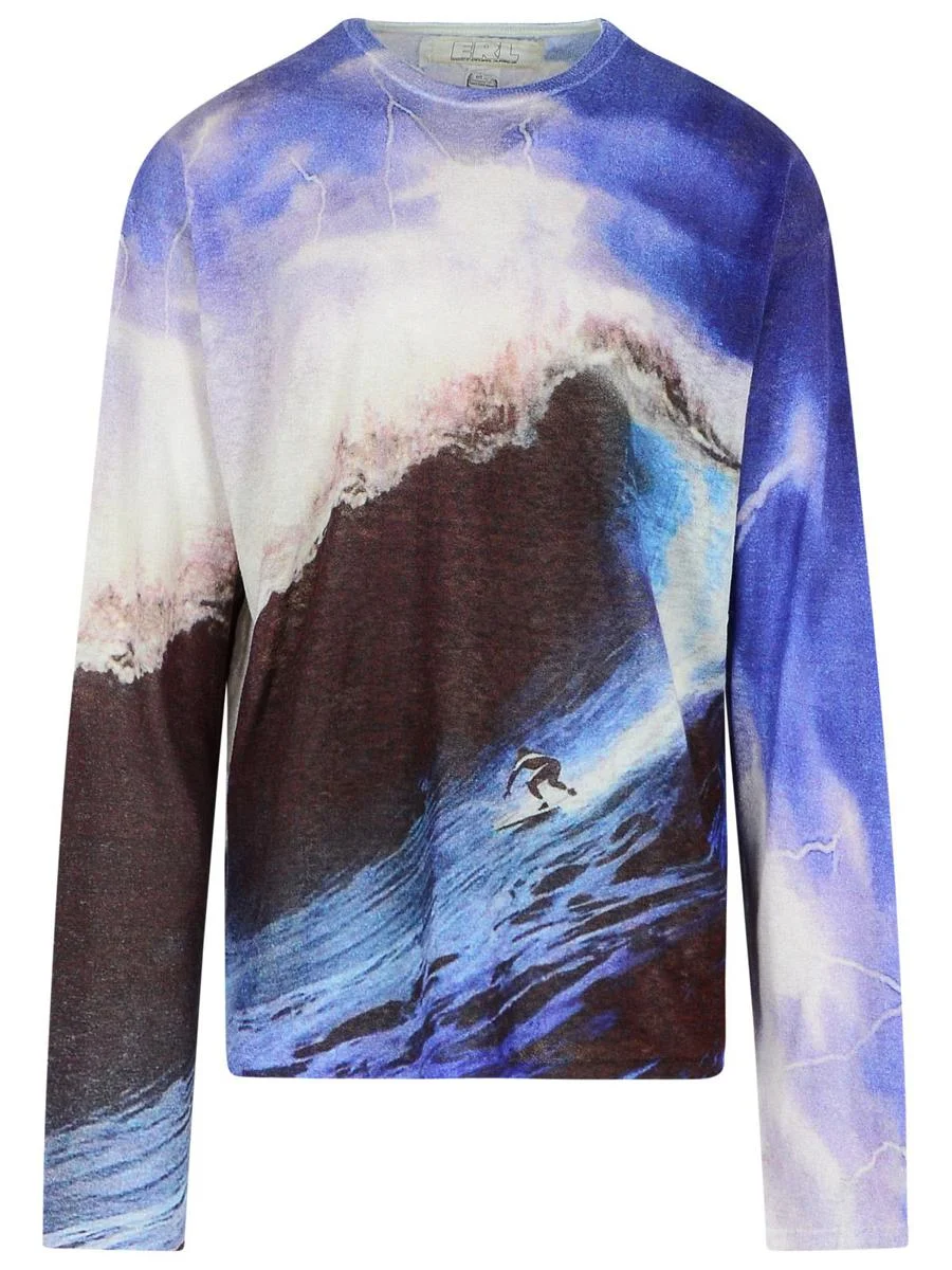 Erl Multicolor Nylon Blend Sweater - 1