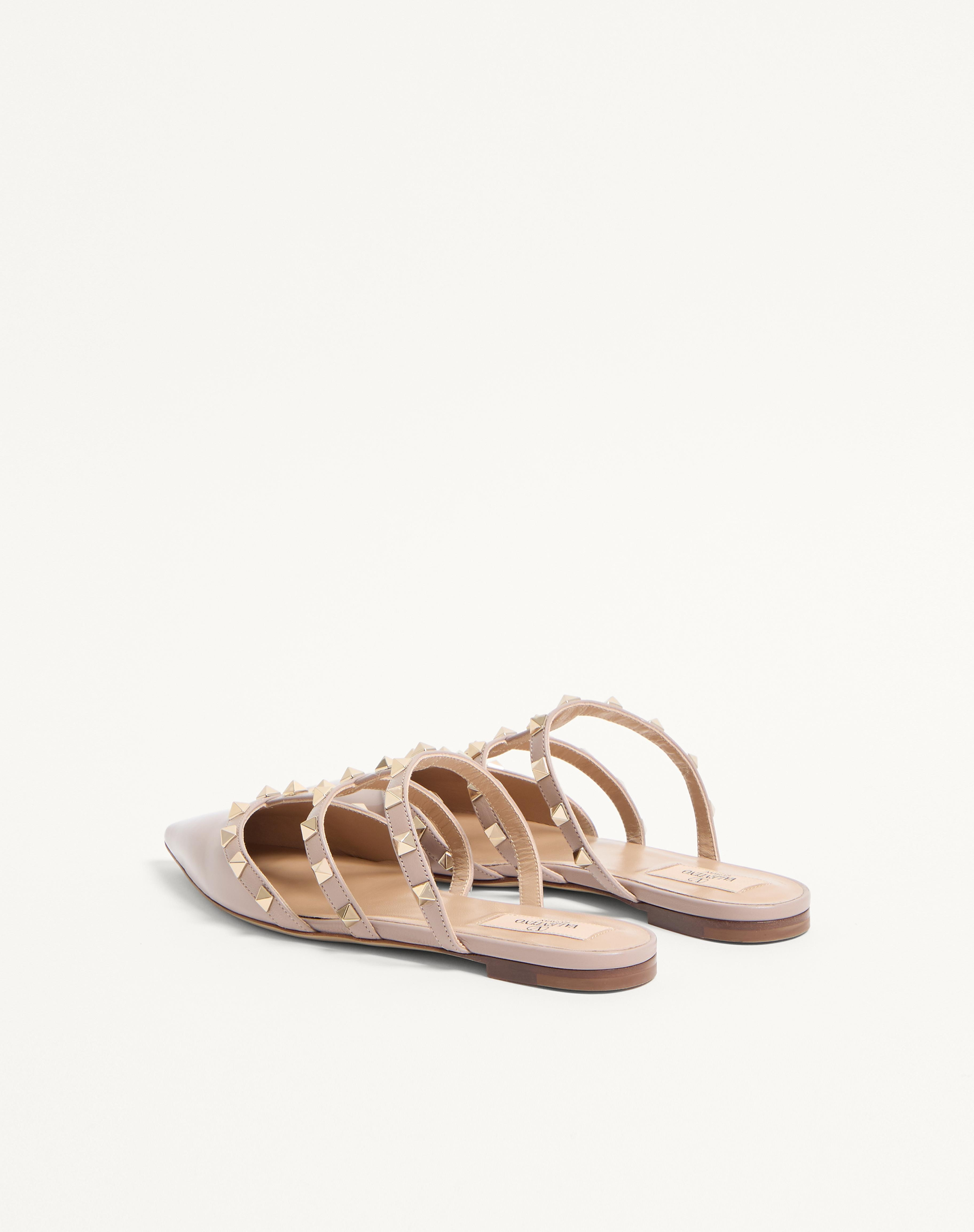 ROCKSTUD PATENT-LEATHER MULE - 5