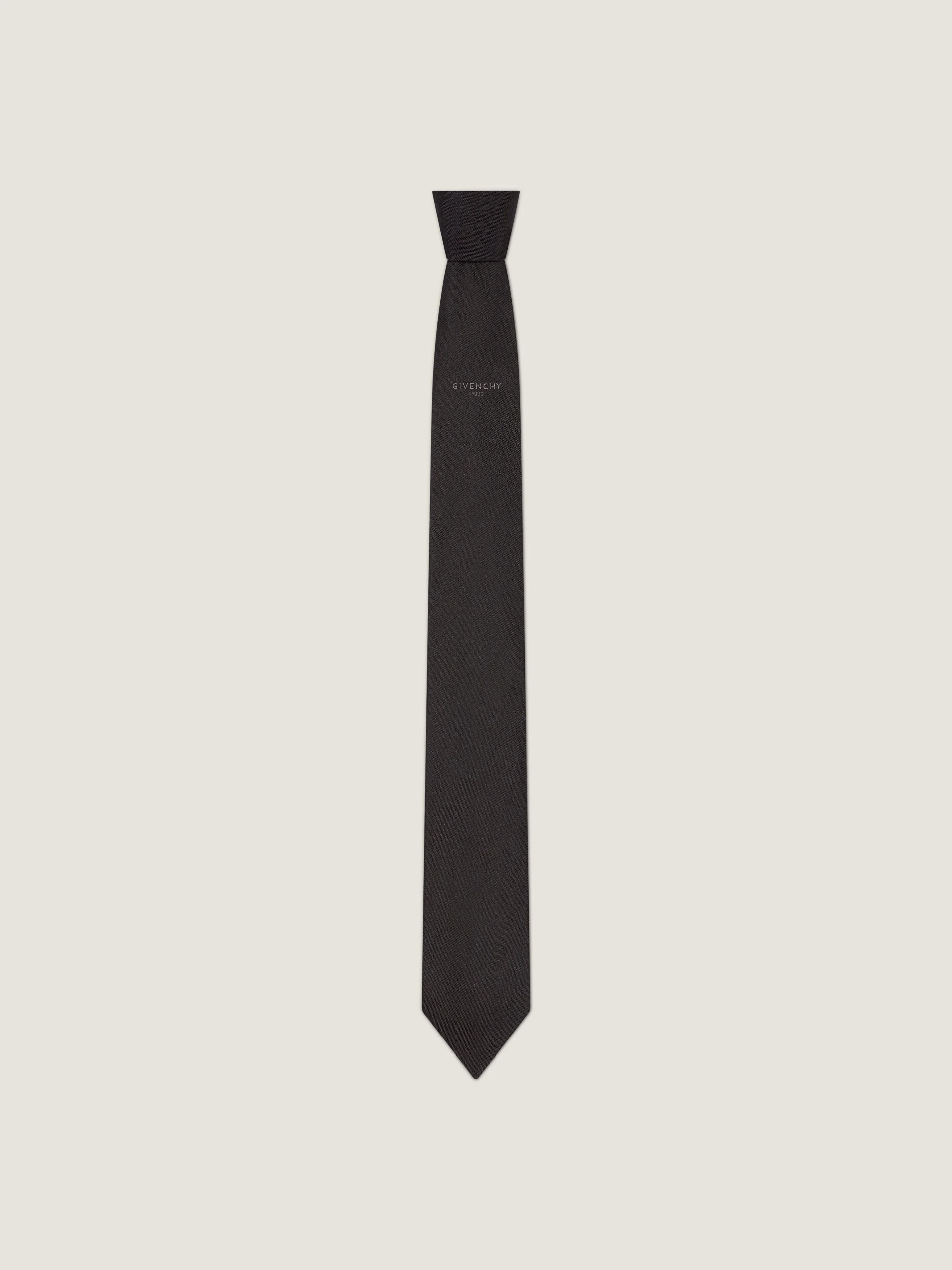 GIVENCHY PARIS TIE IN SILK JACQUARD - 1