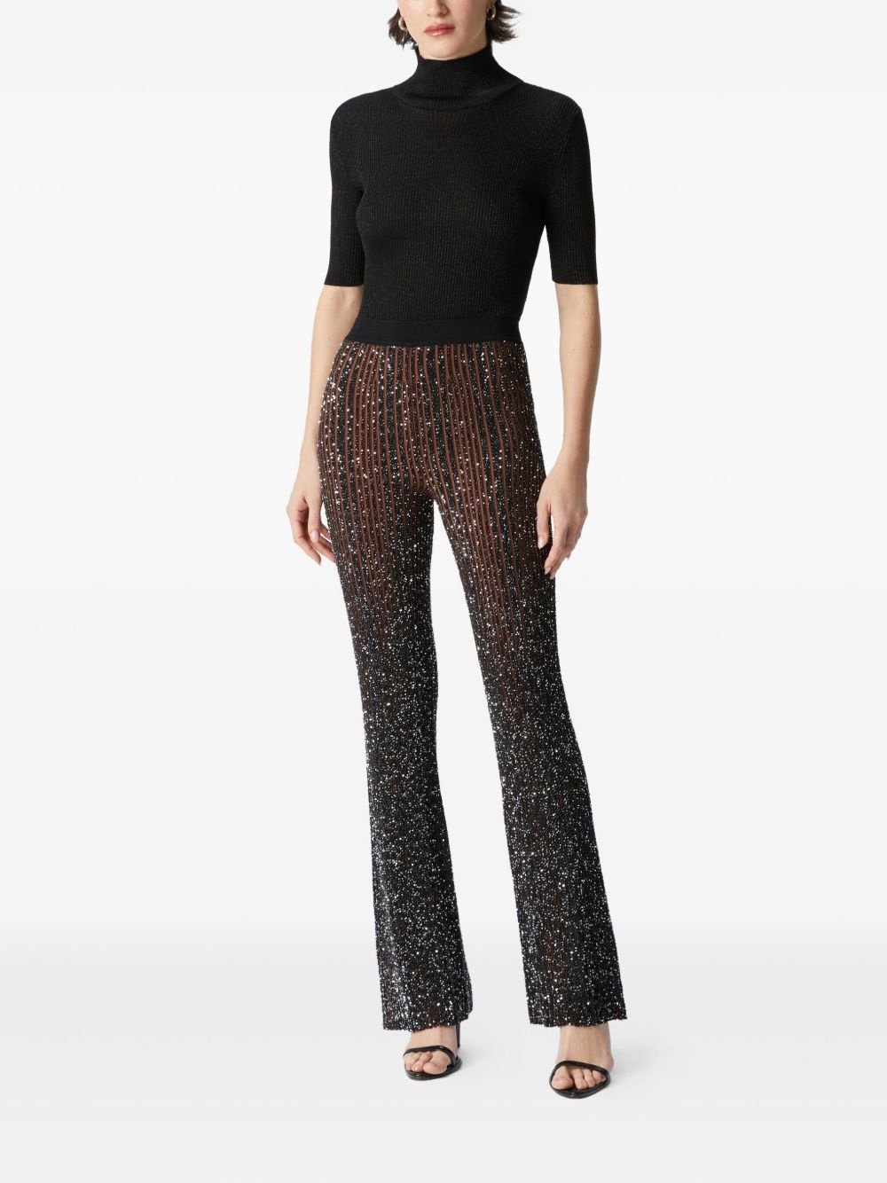 sequinned trousers - 2