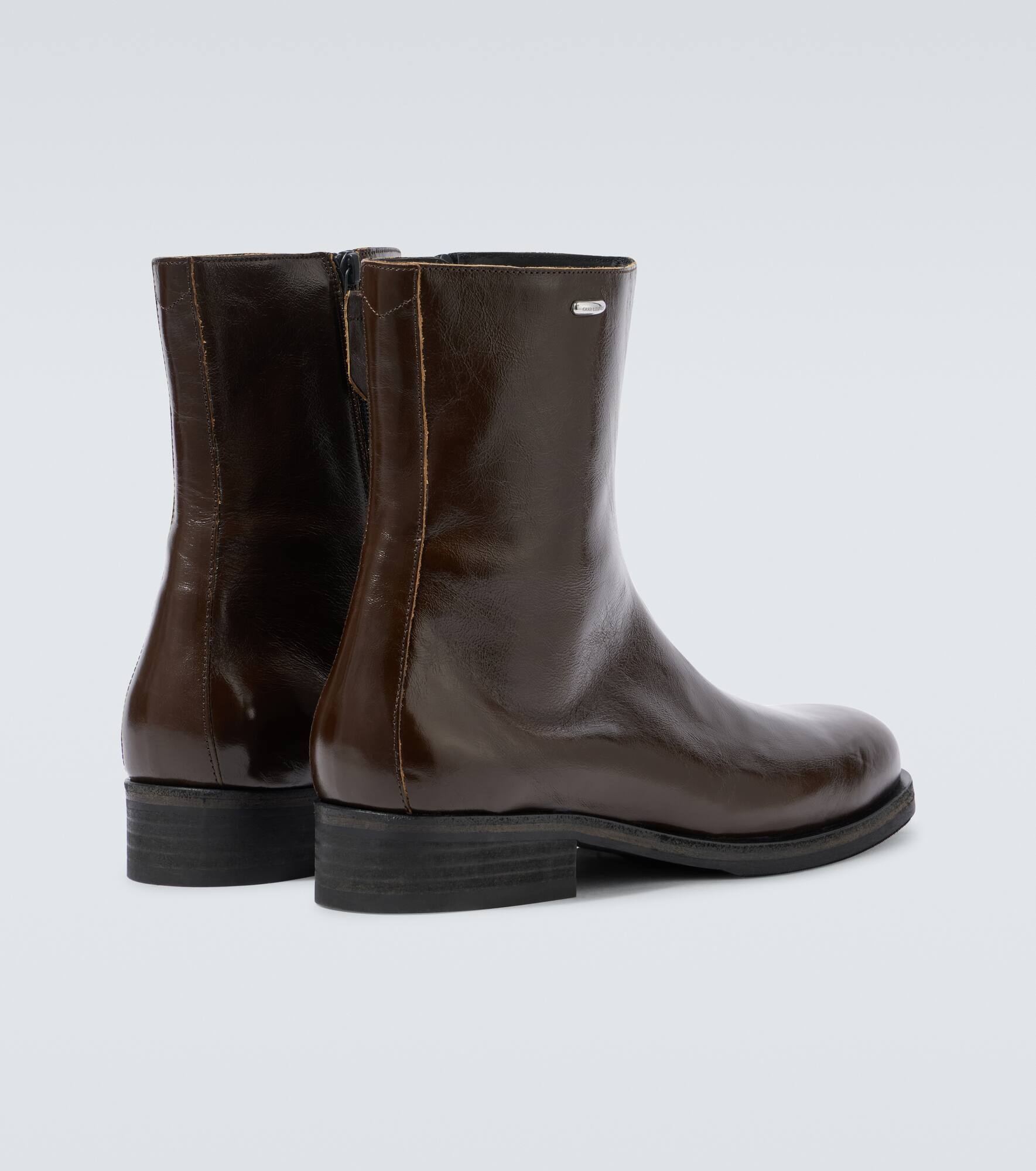 Camion leather ankle boots - 6