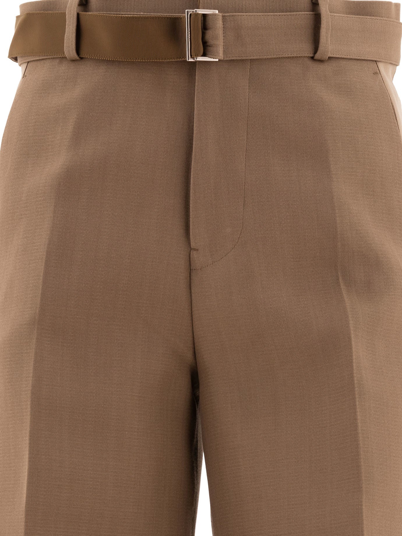Sacai Tailored Belted Trousers - 3