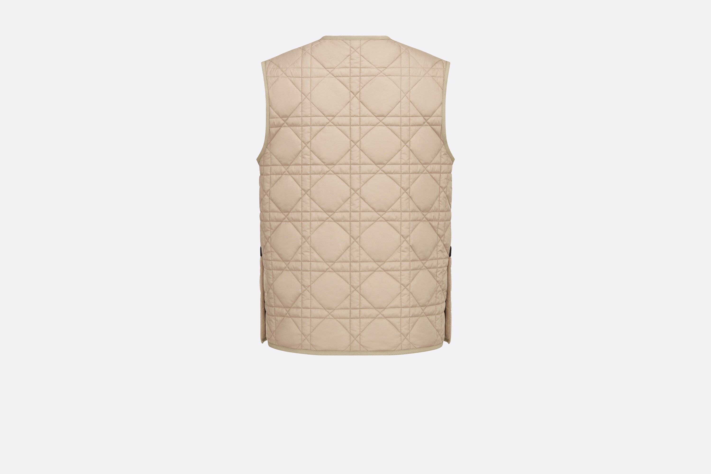 Macrocannage Sleeveless Vest - 2