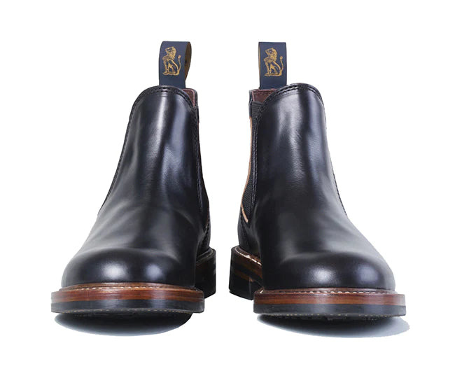LK-027 Chelsea Boot Horween CXL Black - 2