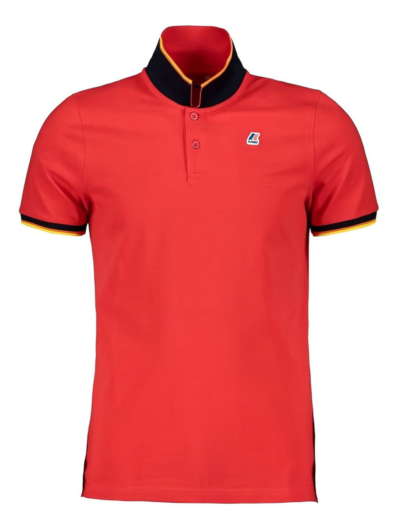 K-WAY tipped polo shirt outlook