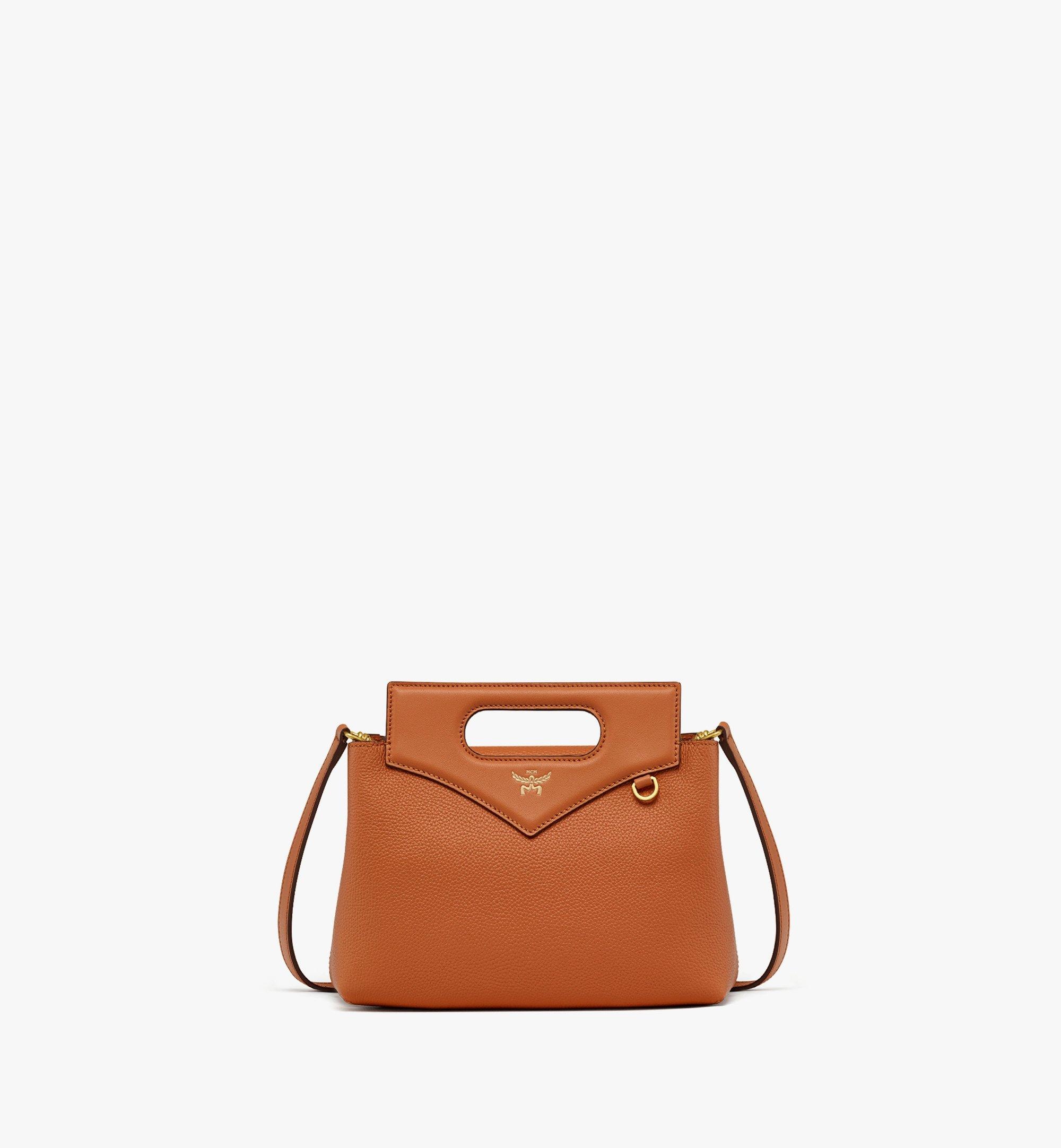 Soft Diamond Tote in Embossed Leather - 1