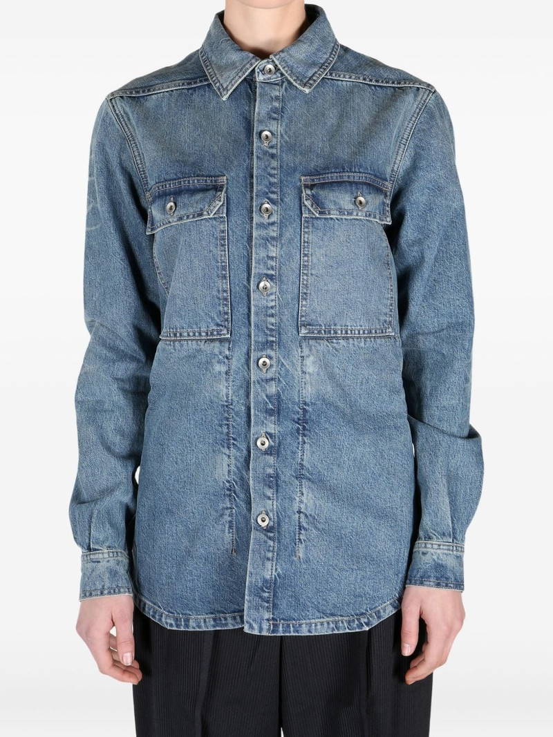 Rick Owens DRKSHDW denim jacket outlook