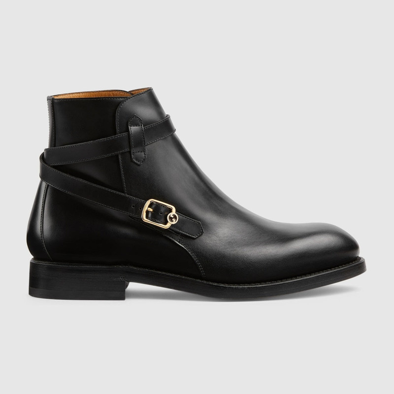 Gucci Blondie Buckle Ankle Boots 1