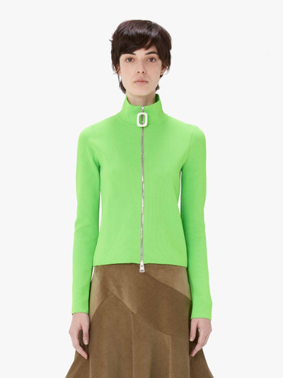JW Anderson FITTED ZIP UP CARDIGAN outlook