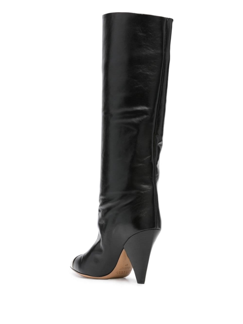 Lilezio 95mm leather knee-high boots - 3