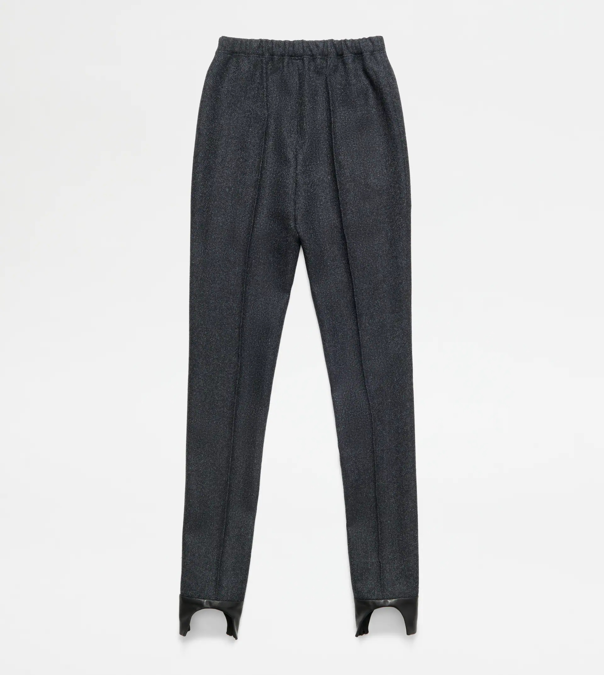 WOOL TROUSERS - GREY - 8