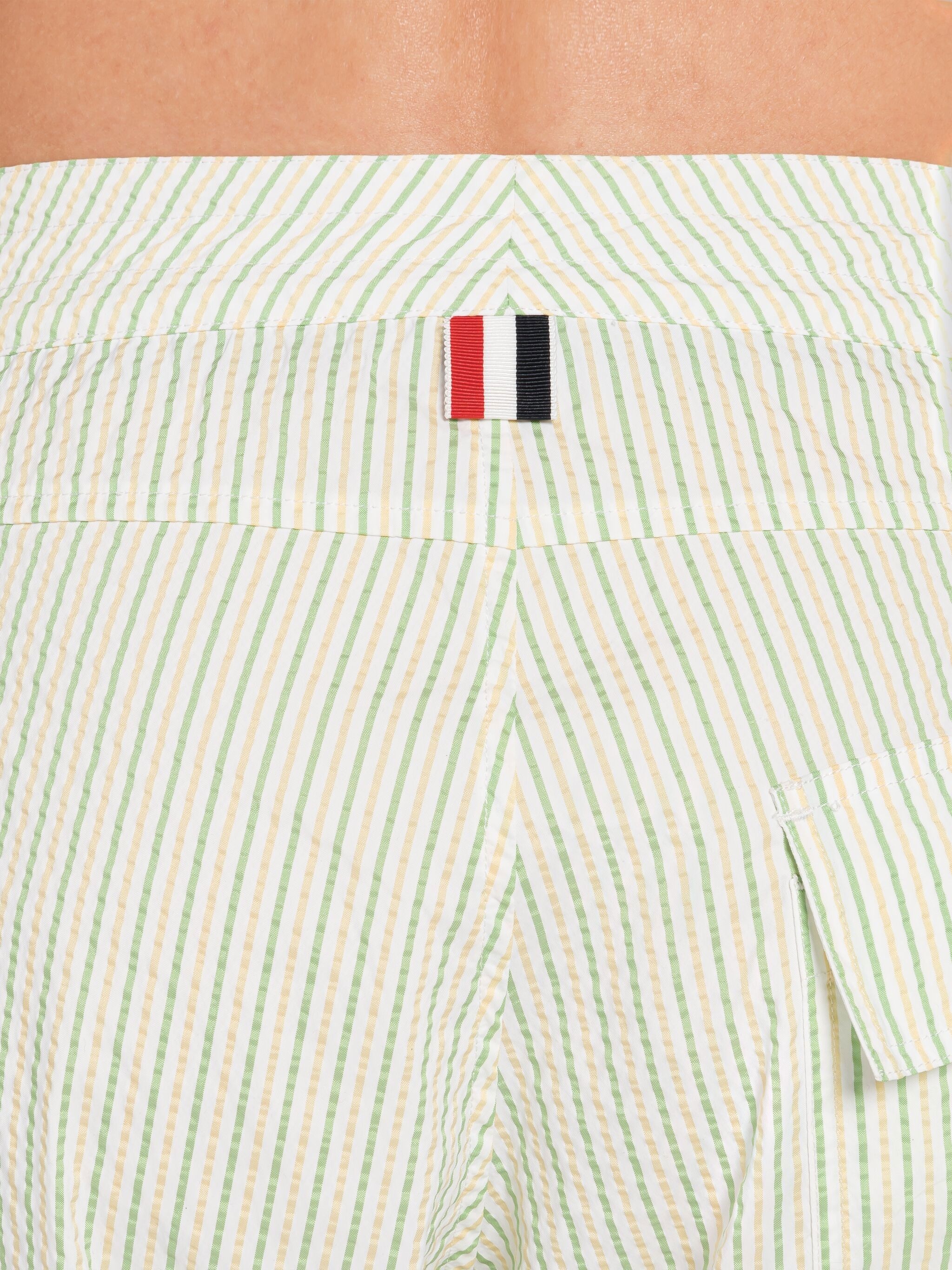 SWIM SEERSUCKER 4-BAR DRAWSTRING BOARD SHORT - 6