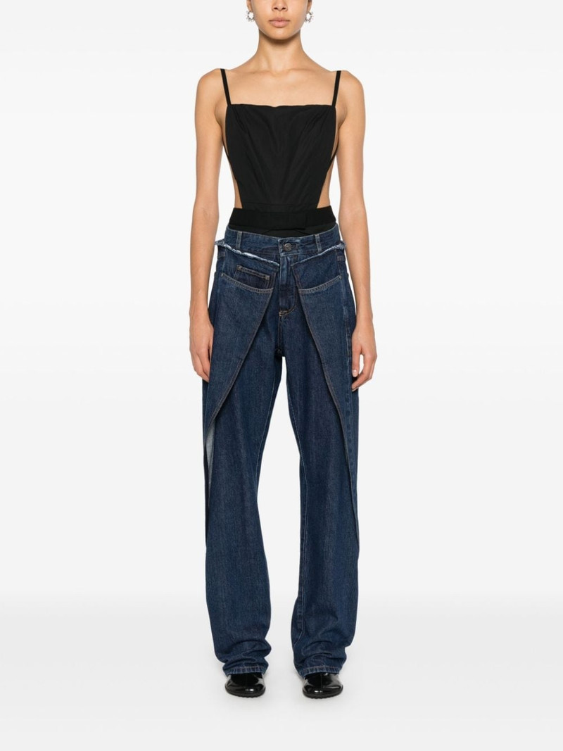 BETTTER Wrap straight-leg jeans outlook