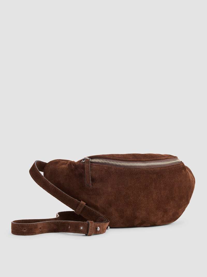 EILEEN FISHER Italian Suede Belt Bag outlook