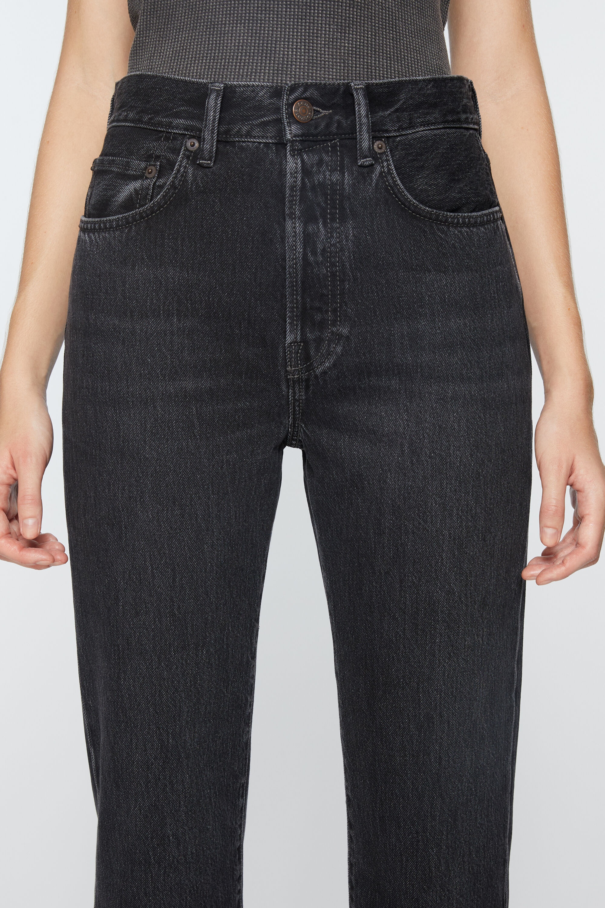 Regular fit jeans - Mece - Black - 5