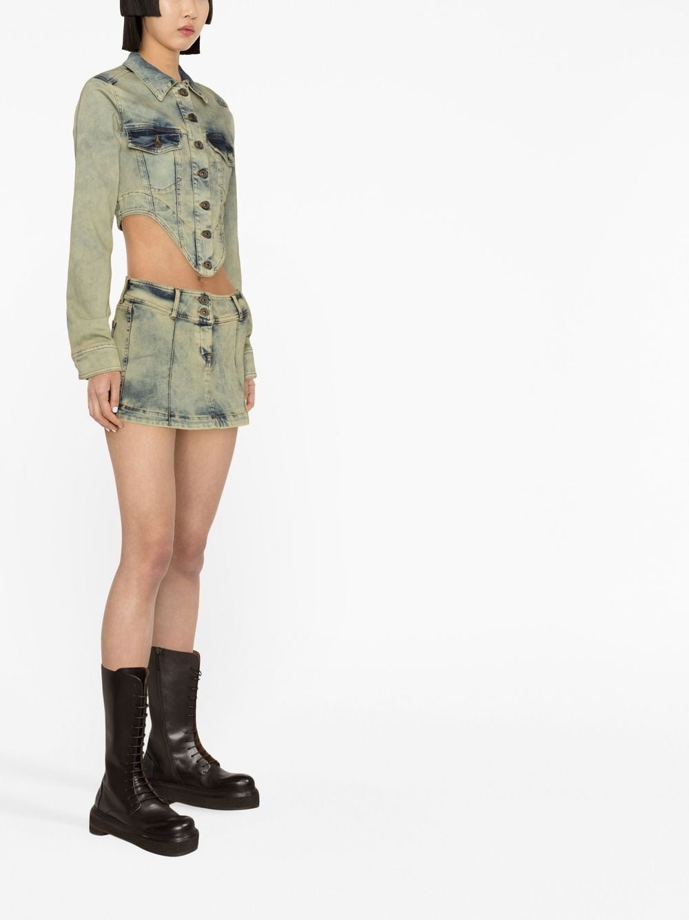 Claw denim jacket - 3
