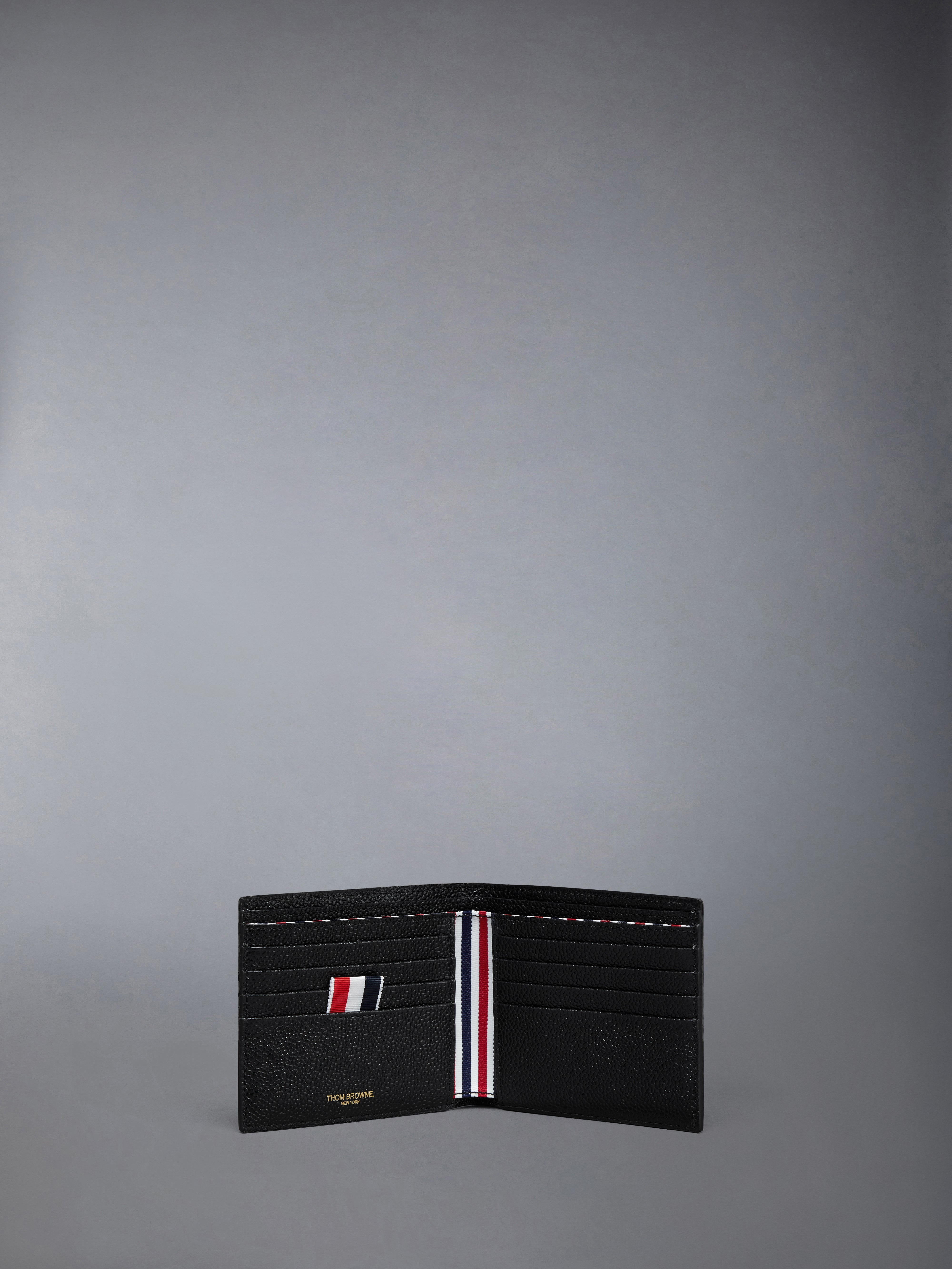 PEBBLE GRAIN GOOSE EMBROIDERY BILFOLD - 3