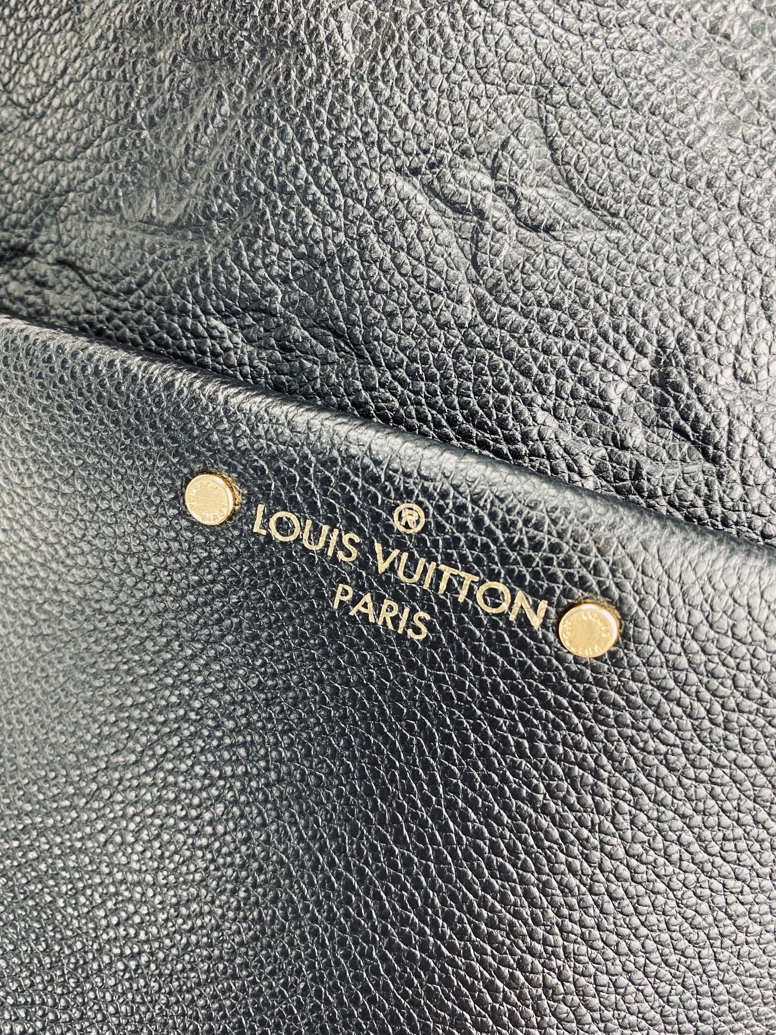 Louis Vuitton Backpack Sorbonne Monogram Empreinte Backpack Travel School  A883