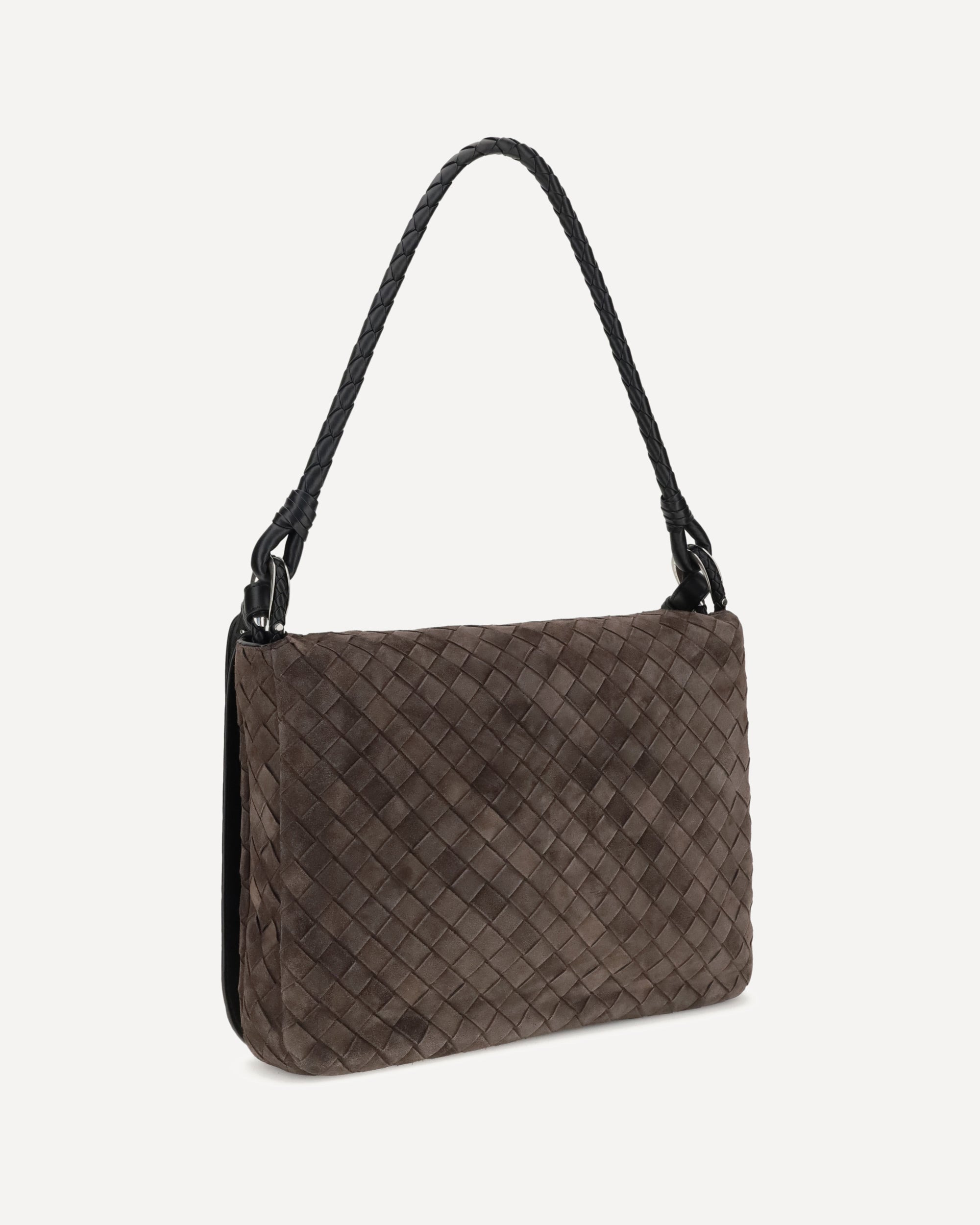 Suede Shoulder Bag - 3
