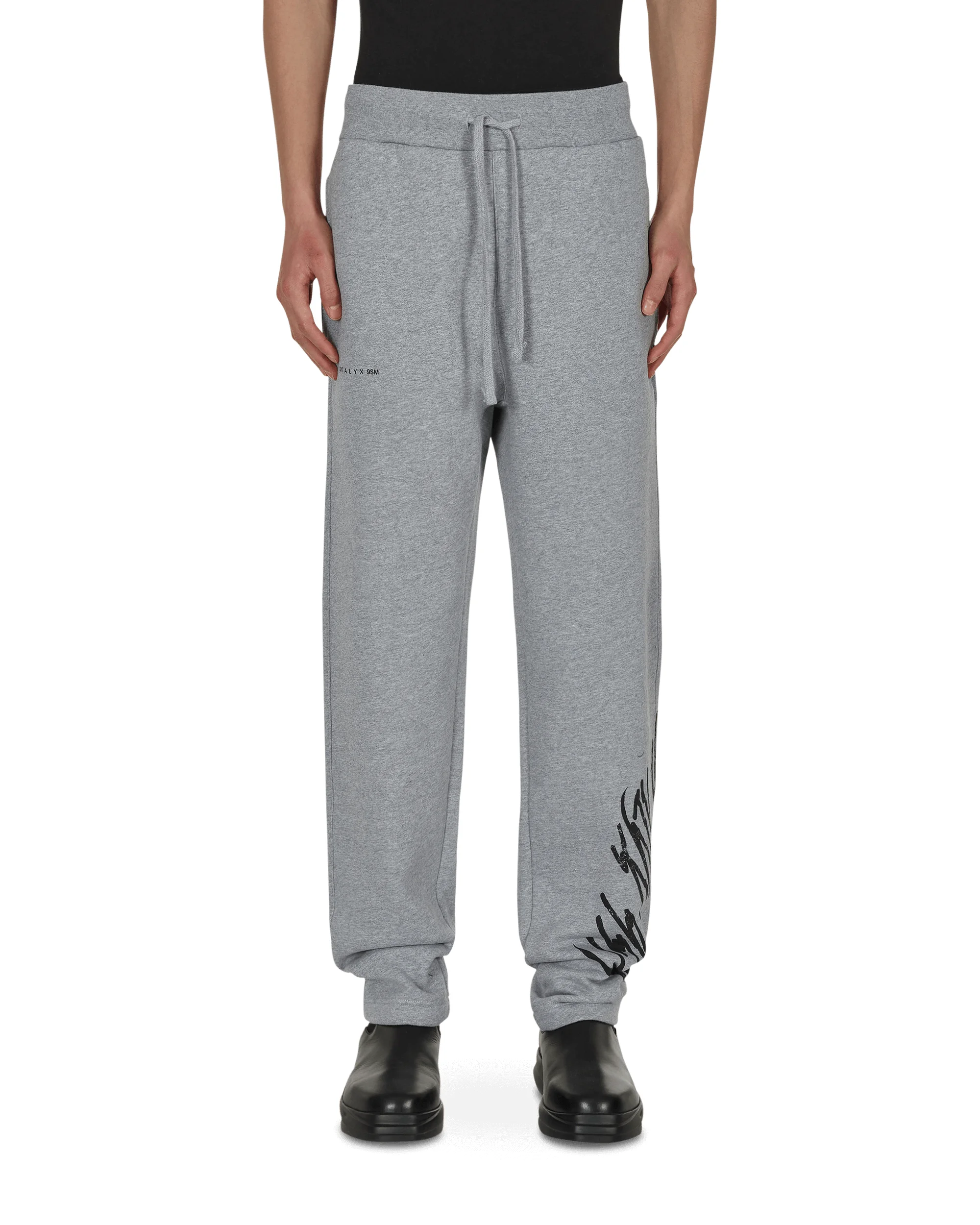 Script Sweatpants Grey - 1