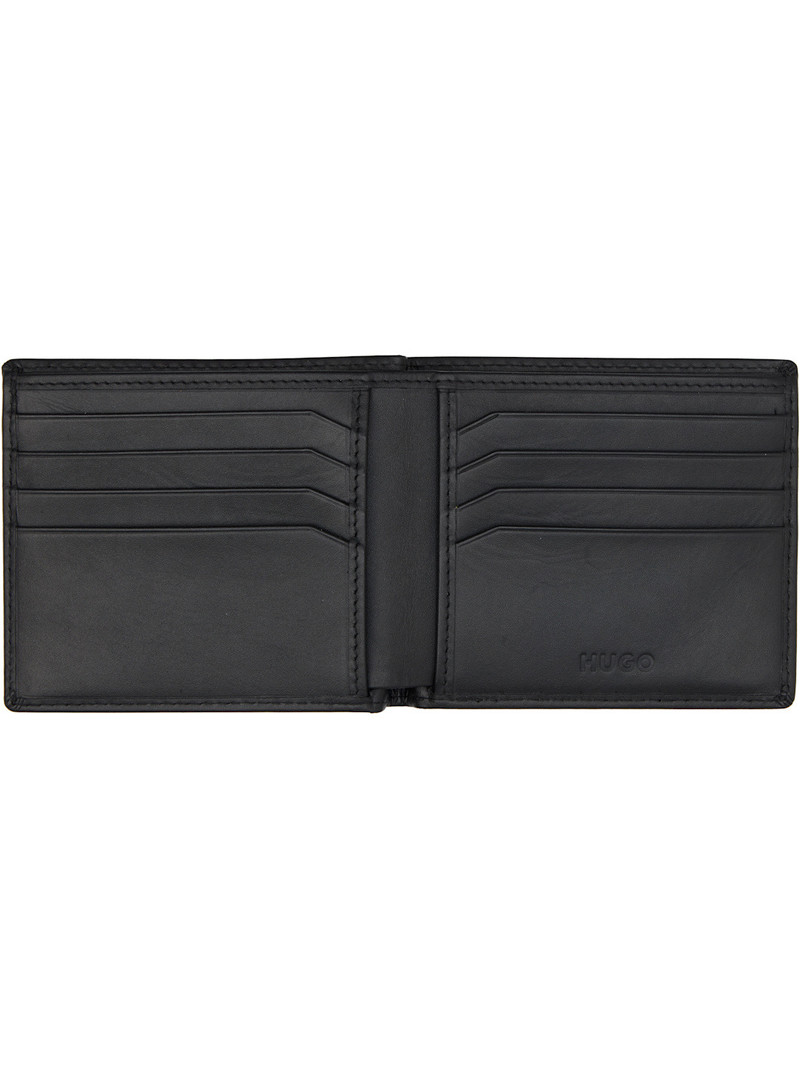 Black Stacked-Logo Wallet 3