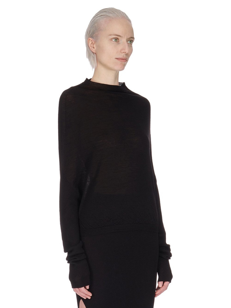 Cropped wool sweater 2