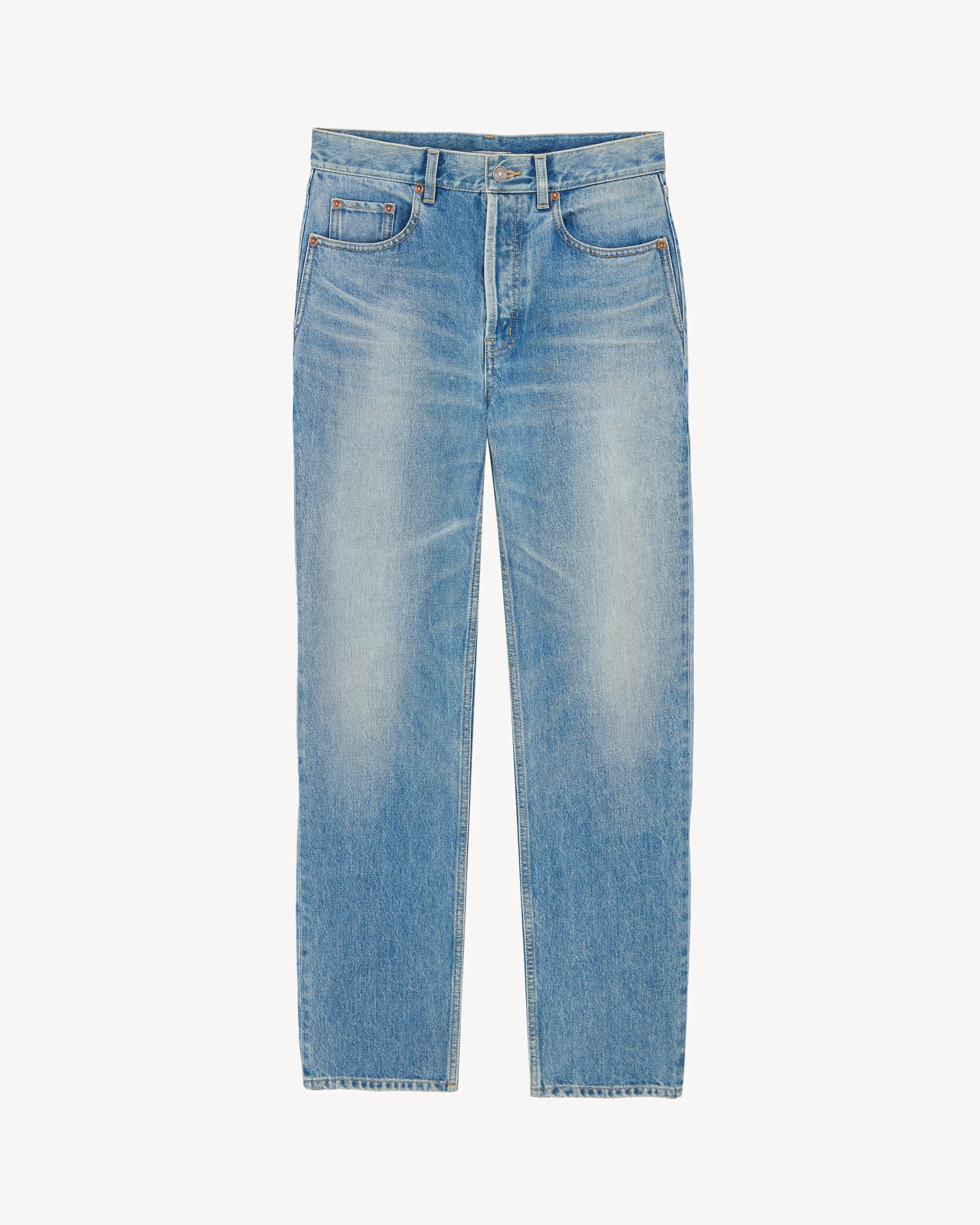 MICK LONG JEANS IN INDIGO OCEAN DENIM - 1