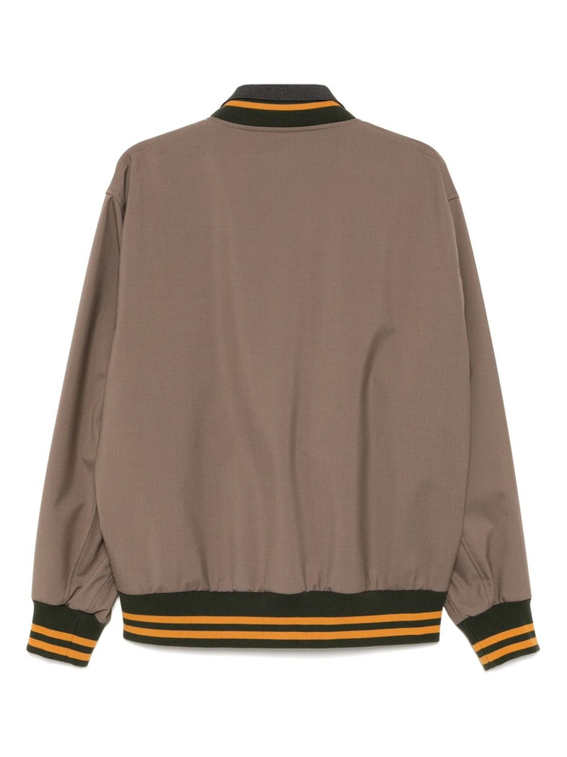 Kolor layered shirt jacket outlook