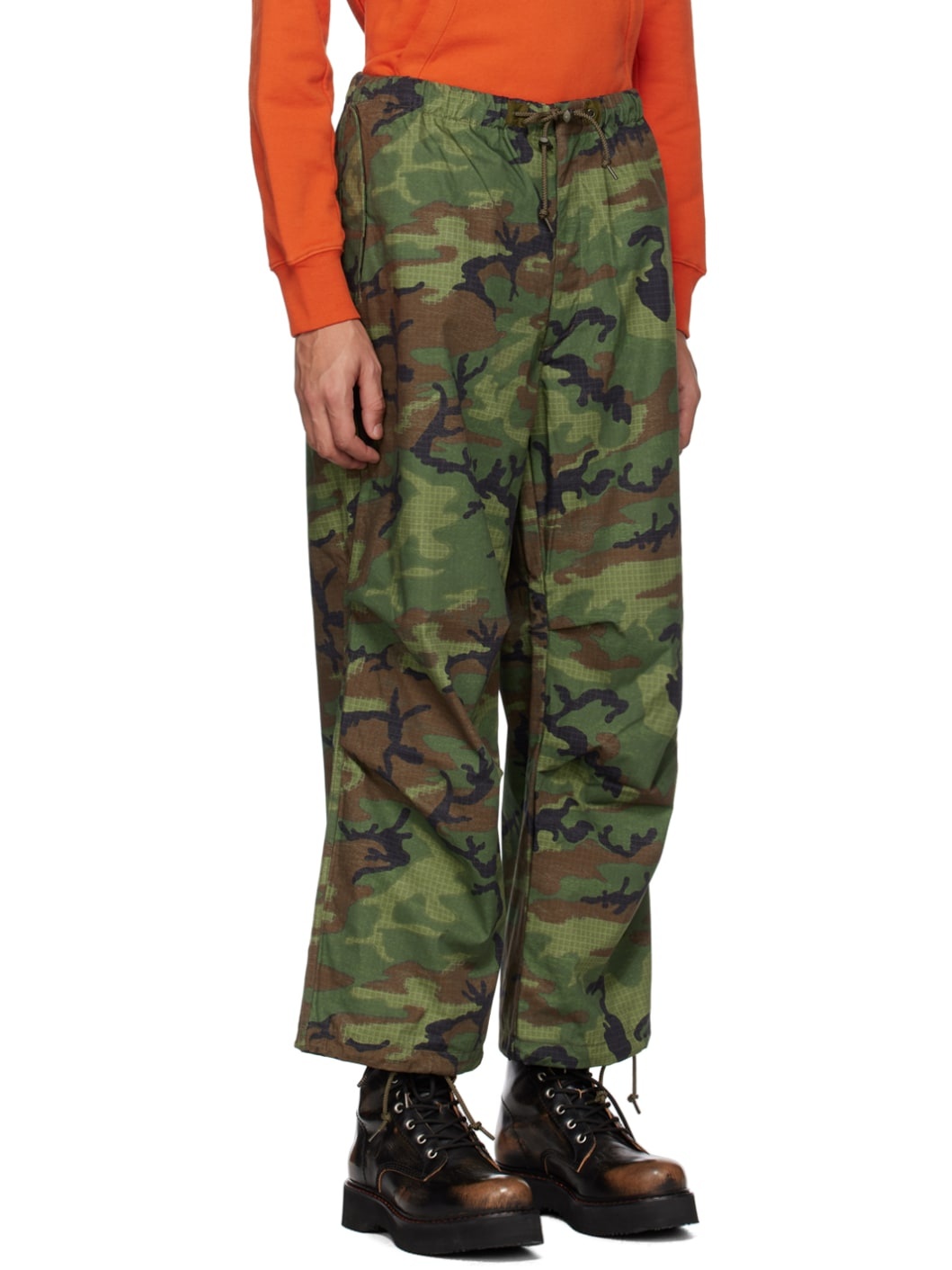 Green Camouflage Trousers - 2