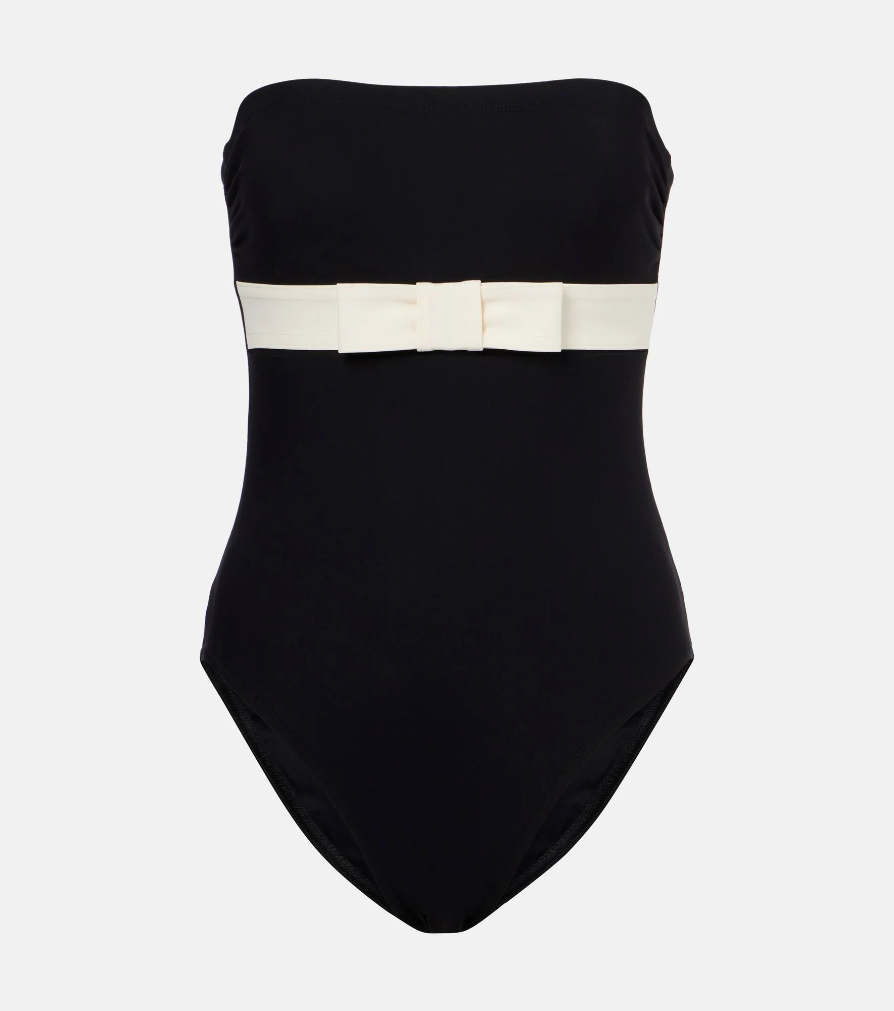 Kit bow-detail swimsuit - 1