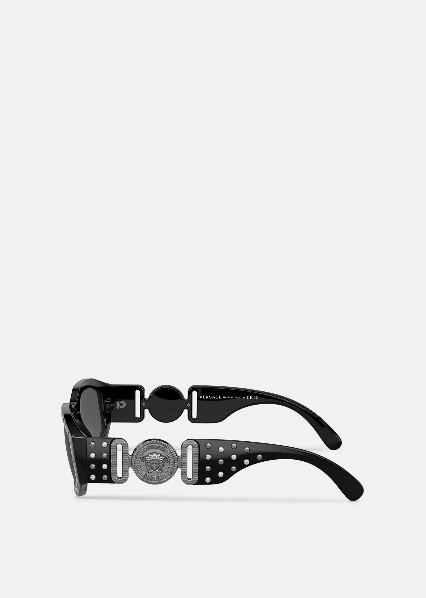 Studded Medusa Biggie Sunglasses - 3