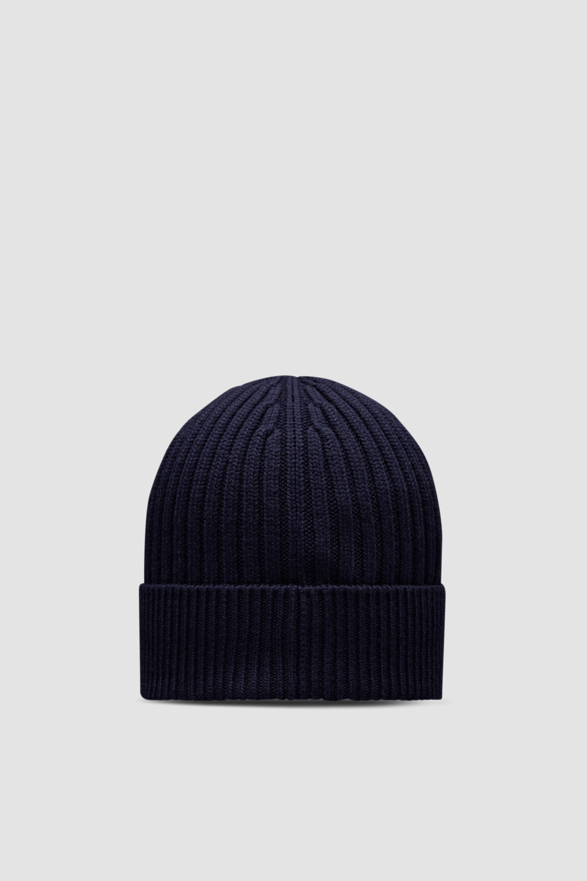 Ribbed Knit Wool Beanie - 4