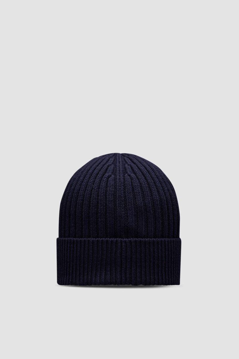 Ribbed Knit Wool Beanie 4
