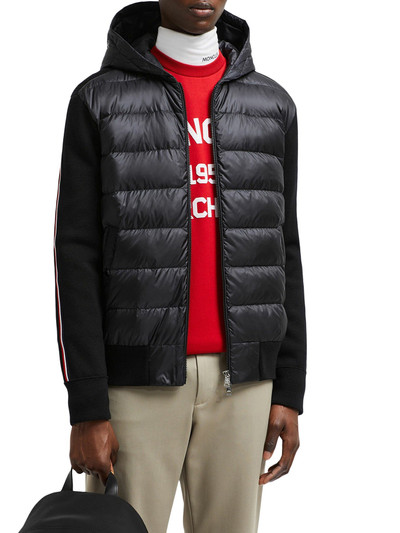 Moncler PADDED WOOL HOODIE outlook