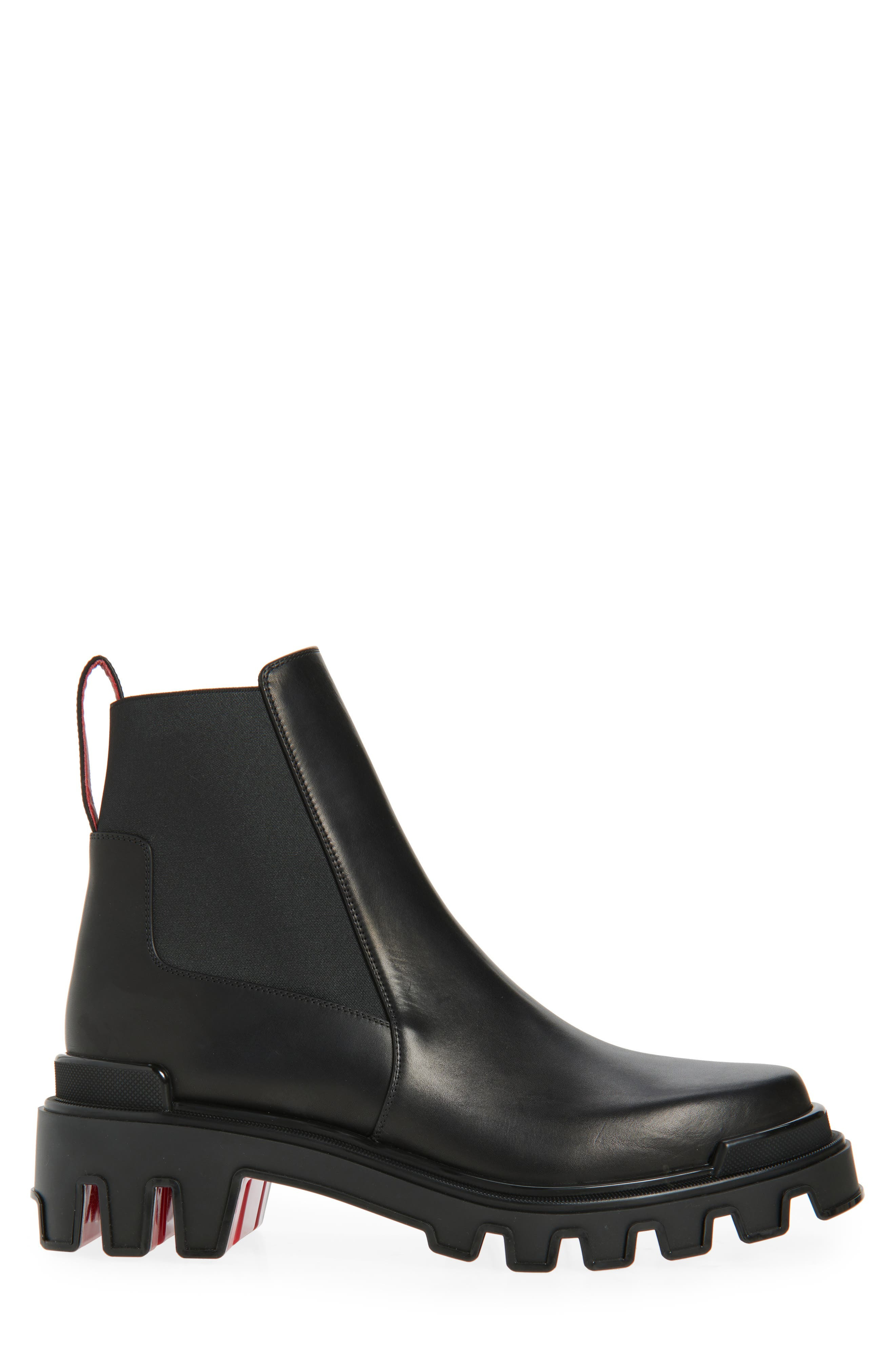 Christian Louboutin Machacroche Dune Chelsea Boot in Black at Nordstrom - 3