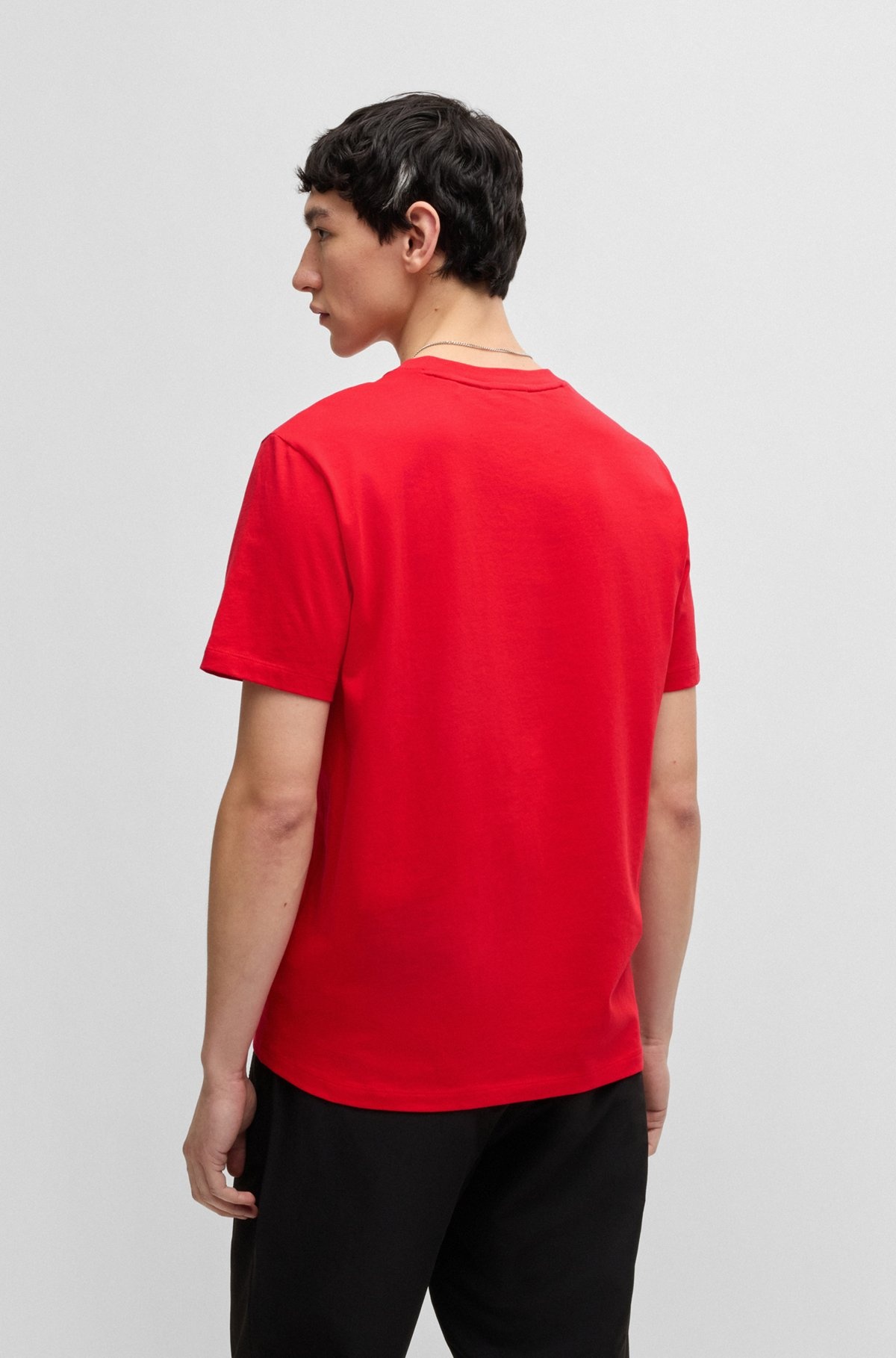 COTTON-JERSEY T-SHIRT WITH LOGO AND ANIMAL GRAPHIC - 5