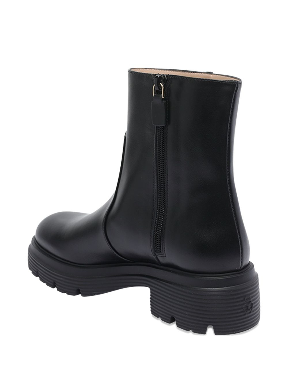 zip-detail platform boots - 3