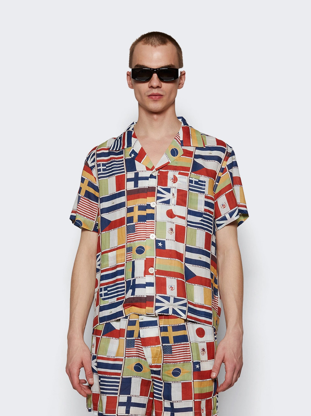 Short Sleeve Shirt International Flags - 3