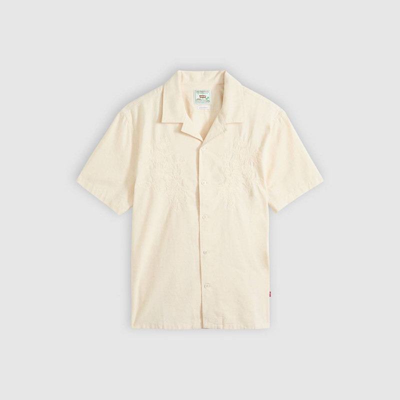 SUNSET CAMP COTTON LINEN SHIRT 5