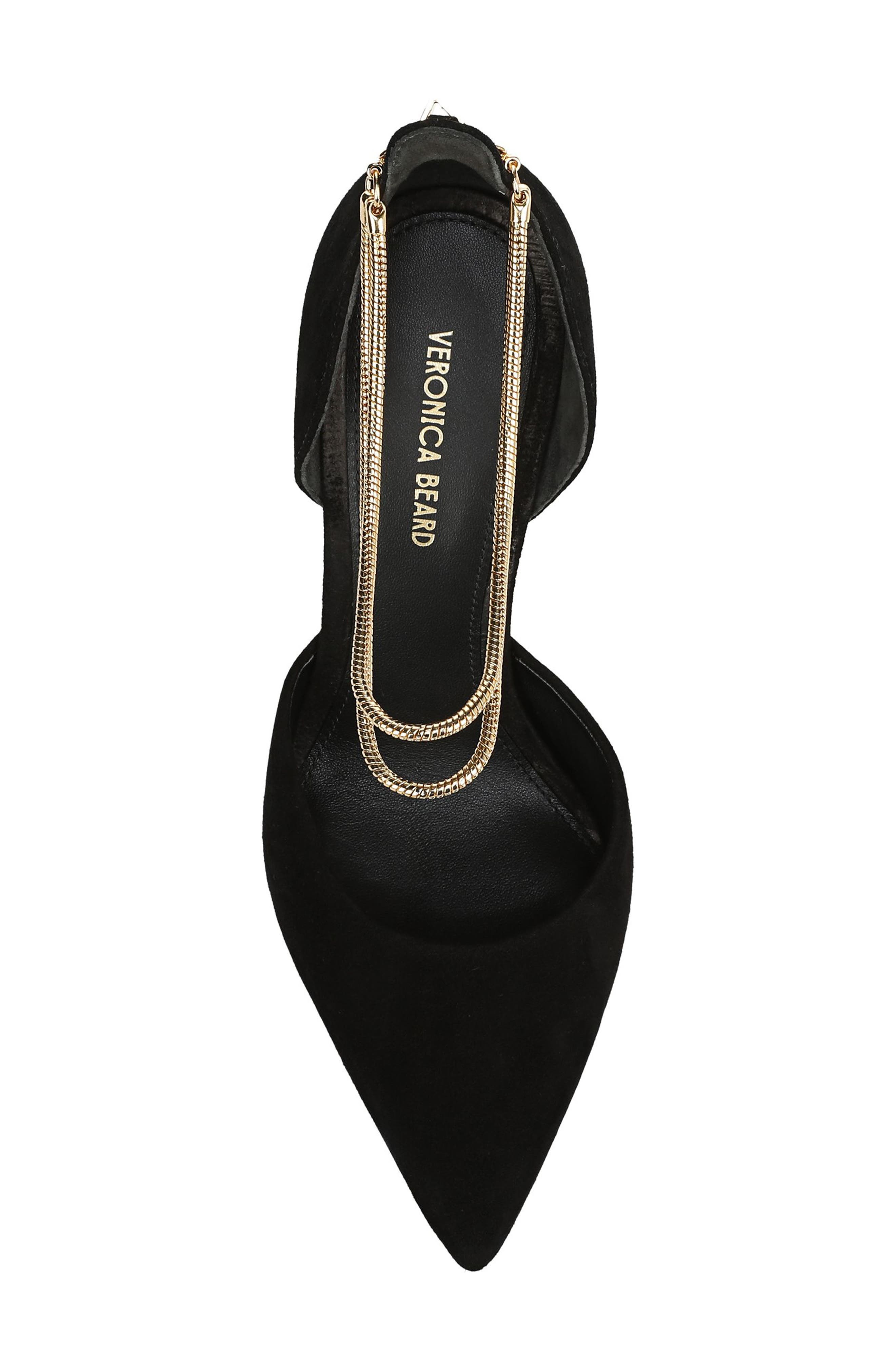 Veronica Beard Leandra Ankle Strap Pump in Black at Nordstrom - 5