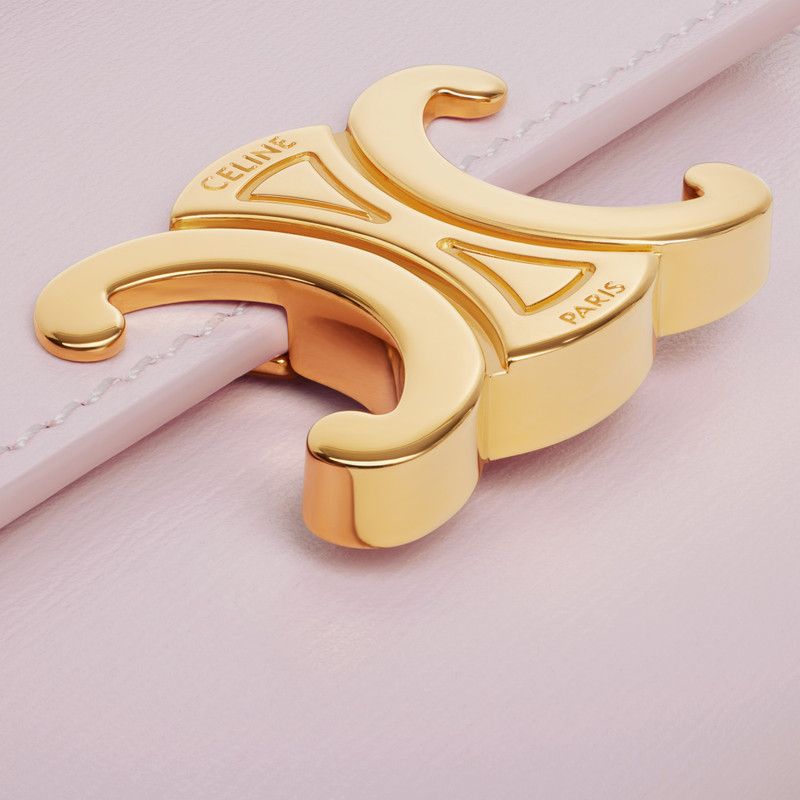 COMPACT WALLET WITH COIN TRIOMPHE in Shiny calfskin 5