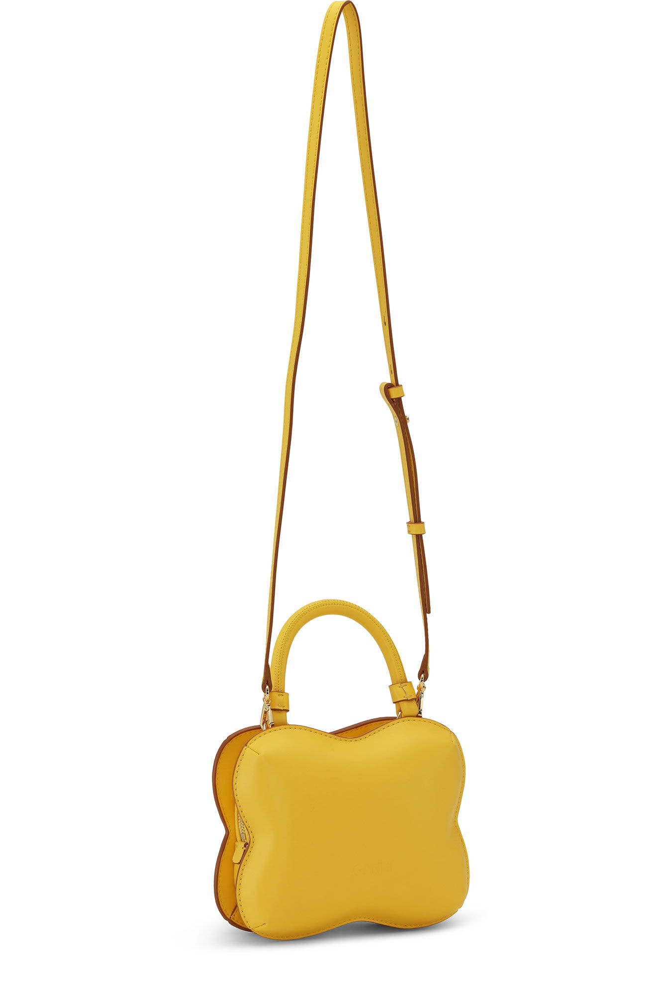 YELLOW SMALL BUTTERFLY CROSSBODY BAG - 2