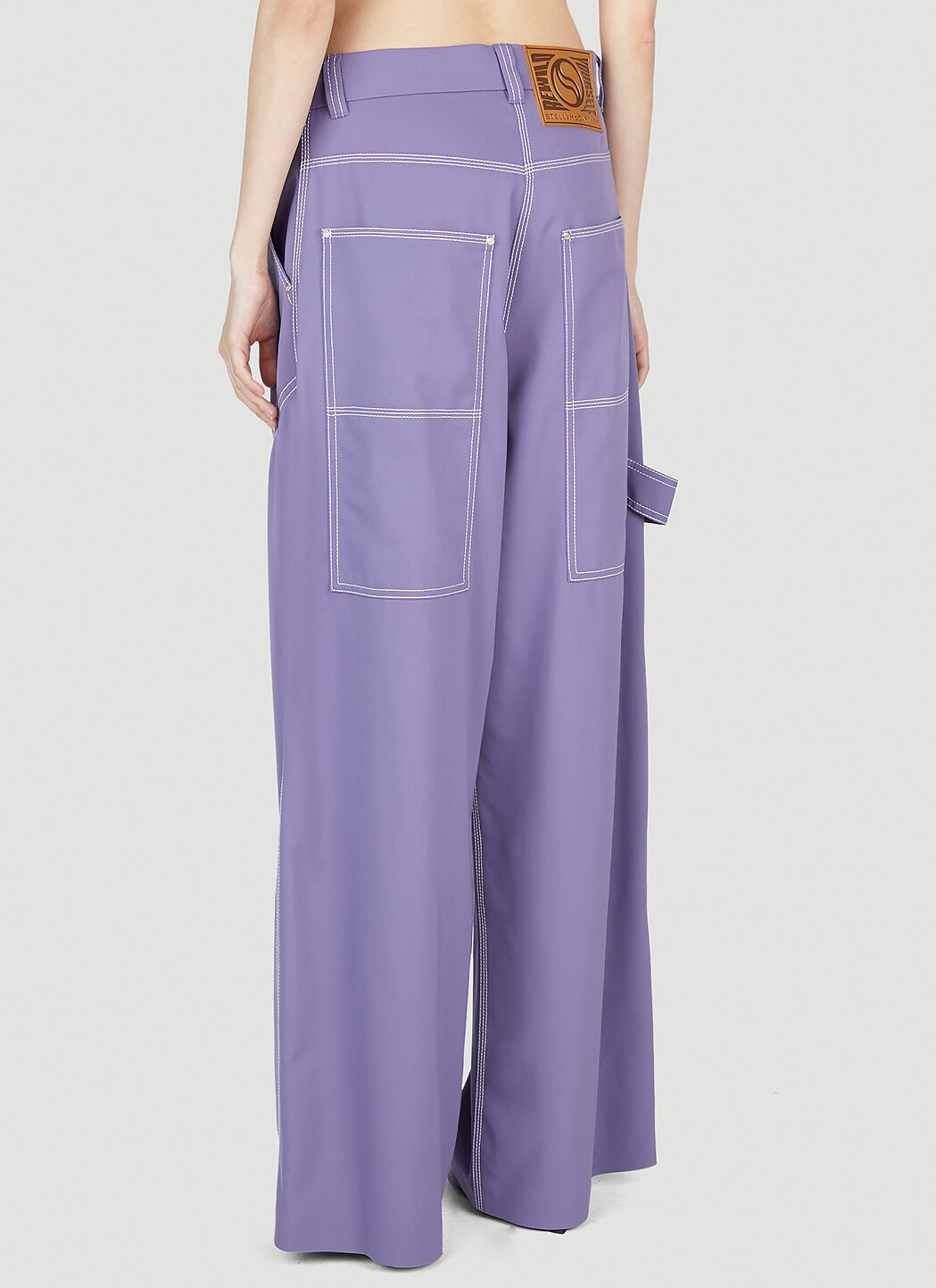 Wide Leg Pants - 4