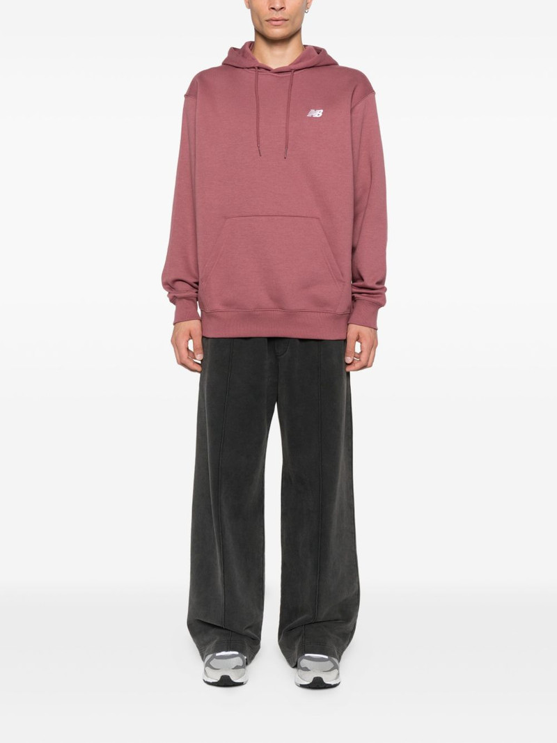New Balance embroidered-logo hoodie outlook