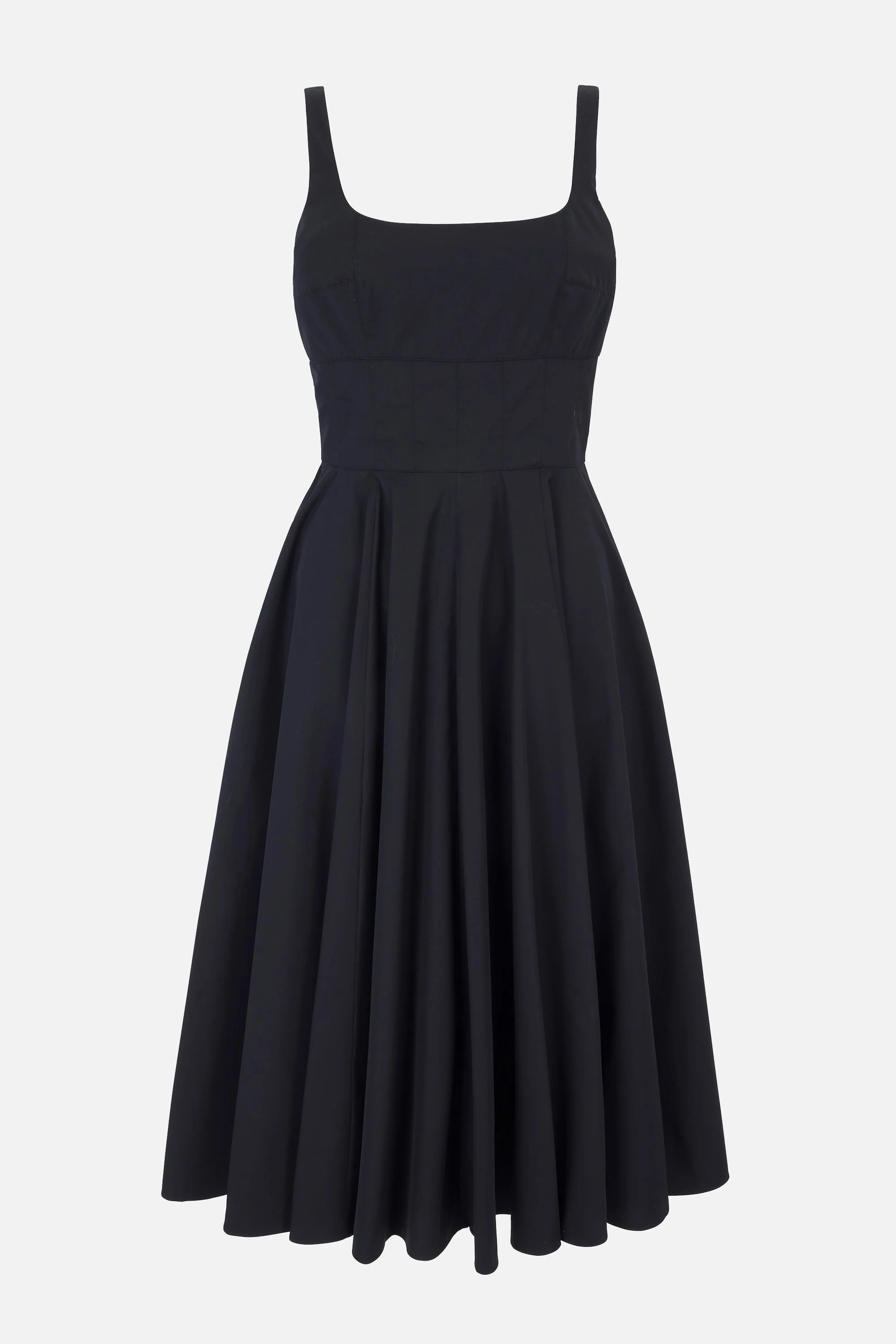 Nikush Dress in Black Cotton Popclan - 1